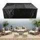 thumbnail image 1 of Protección de cubiertas para muebles de patio, cubierta resistente a la decoloración para juegos de comedor, fundas para muebles de exterior para sofá 180cmx120cmx74cm DYNWAVEMX Cubierta de banco, 1 of 8