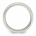 thumbnail image 5 of 925 Sterling Silver 7mm Brushed Fancy Band Ring Size 7 -  Jewelry Gift for Mom, 5 of 5