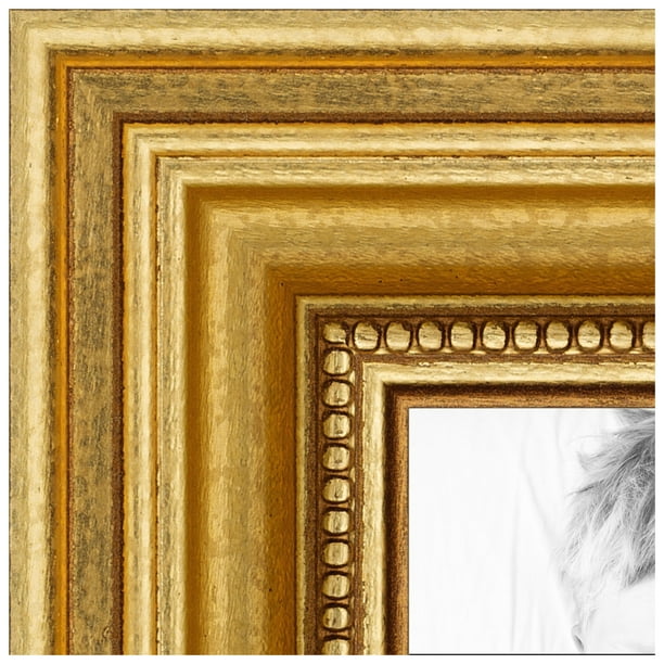 ArtToFrames 12x16 Inch Gold Picture Frame, This Gold Wood Poster Frame