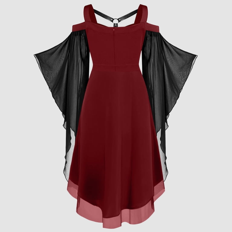 cold shoulder flared dress Cold Shoulder Flare Dress-316 | Womens Clothing and Fashion main image 1