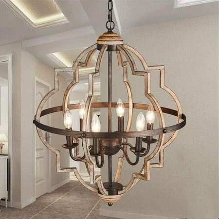 Chandelier Rusticvintage Metal Stardust Finish Foyer Adjustable Height Dininglight Living Room Lighting Kitchenchandelier Ul Listed Canada Rusticvintage Metal Chandelier, How Much To Install New Chandelier