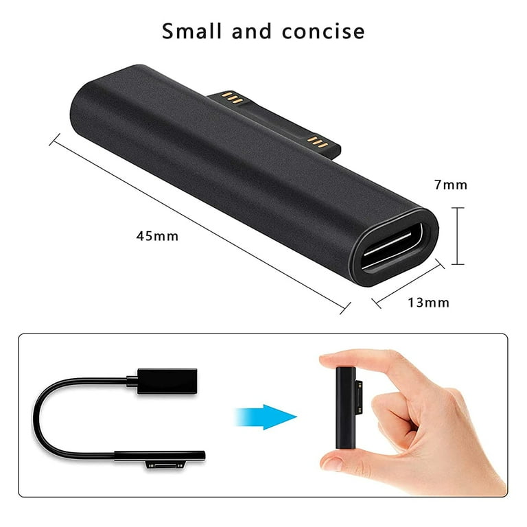 Microsoft Surface Connect to USB C Charging Adapter for Pro