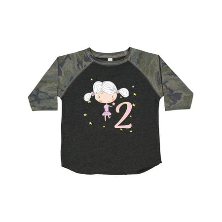 

Inktastic 2nd Birthday Princess Gift Toddler Toddler Girl T-Shirt