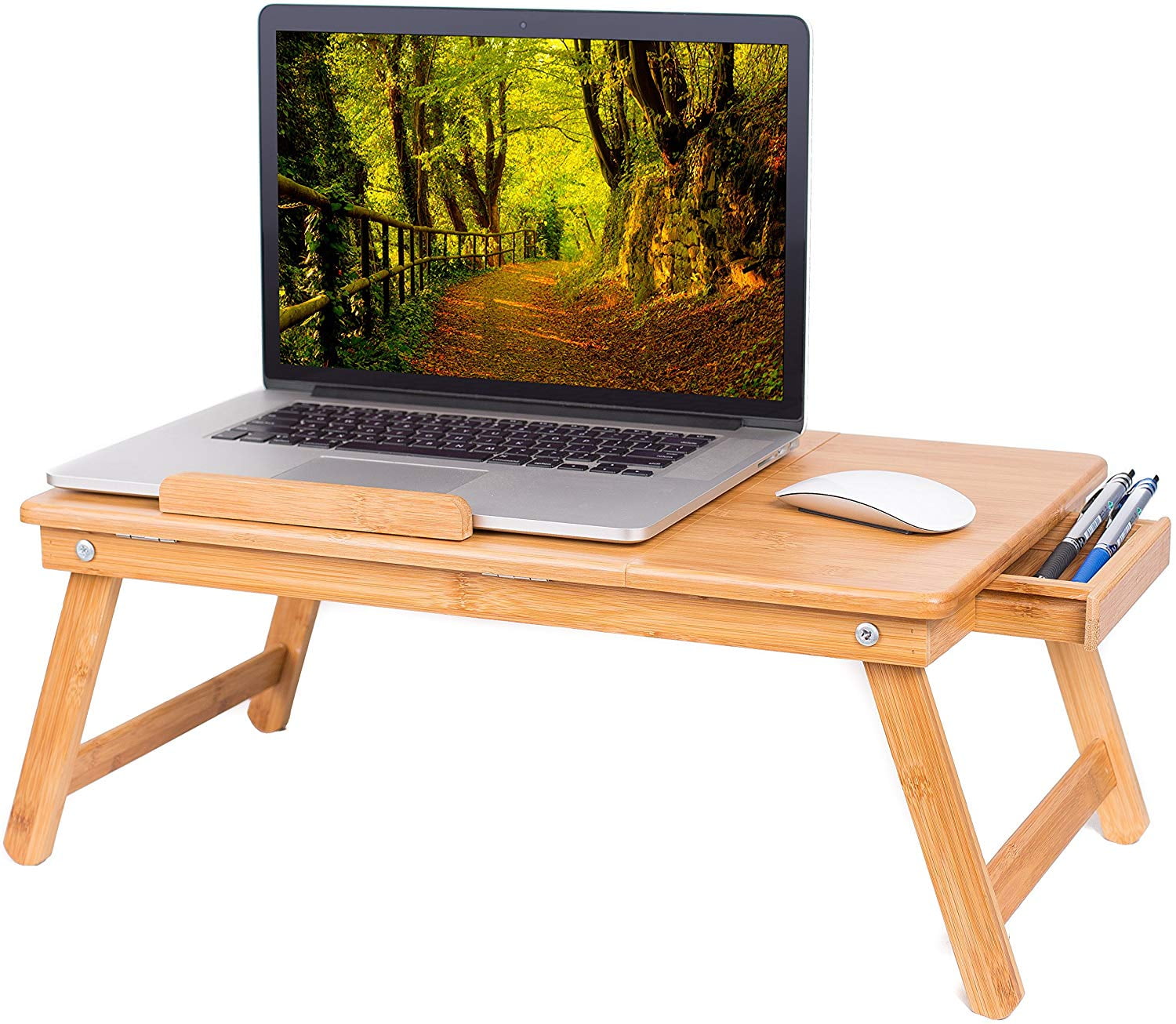 BirdRock Home Bamboo Laptop Bed Lap Tray - Walmart.com