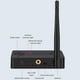 thumbnail image 5 of Receptor de transmisor Bluetooth 5,0 de largo para TV, adaptador de Audio inalámbrico de 2,4 GHz para el hogar estereos, baja latencia Coaxial Macarena transmisor receptor, 5 of 8