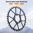 thumbnail image 4 of Chainring 3mm Offset Direct Mounted Mountain Bike Chainring 32/34/36/38T Narrow Wide Chainring for Bicycles Crankset, 4 of 9