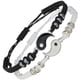 thumbnail image 1 of Pulseras de mejor amigo para 2 pulseras de cordón ajustable Yin Yang a juego para mejores amigas, relaciones de amistad, novio, novia, regalo de San Valentín ER, 1 of 5