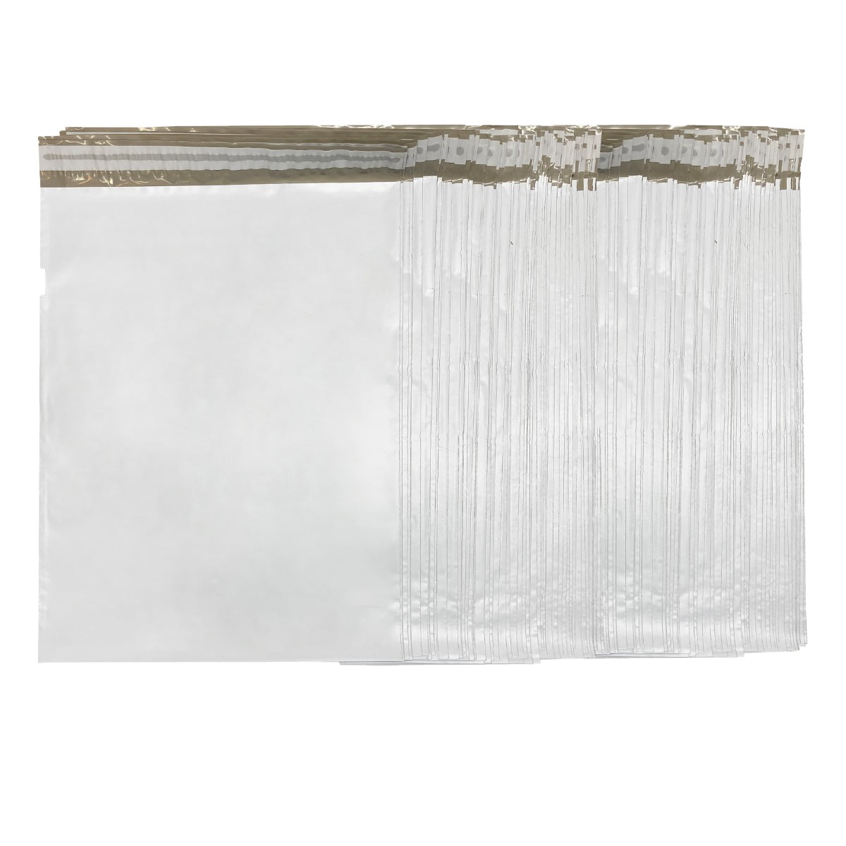 StarBoxes 100 Poly Mailers Bags 14.5x19" - #6 Envelopes White Self-Seal