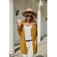 thumbnail image 2 of Richie House Women's Open Front Cardigan Long Sleeve Sweater with Pockets XS-XL ARH2063-A-L, 2 of 5