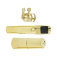 thumbnail image 3 of Embouchure en Métal Alto Saxophone avec Ligature et Capuchon pour l'Installation de Fixations de Ligatures Saxophone pour Instruments à Vent, 3 of 8
