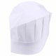 thumbnail image 4 of Paquete de 24 gorros de chef desechables de papel blanco, gorros de chef de cocina profesionales ajustables para hornear, higiene culinaria, seguridad en la cocina, 20-22 pulgadas de círculo, 4 of 4