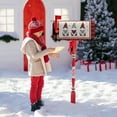 thumbnail image 5 of Valentine''s Day Gnome Magnetic Mailbox Cover Valentine''s Mailbox Cover Magnetic Mailbox Wraps Post Letter Box Cover Garden Standard Size 18 X 21 inch, 5 of 6