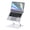 Silver, variant on Laptop Stand Z-shaped Aluminum Alloy Tablet Pad Cooling Holder Folding Radiator Portable for 10-17Inches Notebook Stand