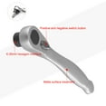 thumbnail image 3 of 1/4" Head Square Ratchet Socket Wrench Hex Bit 9.5Cm Driver Screwdriver 72-Tooth, 3 of 9