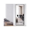 thumbnail image 3 of NeuType Full Length Floor Mirror Rectangular Black 65"x22", 3 of 6