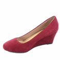 thumbnail image 2 of Doris-21 Women's Causal  Round Toe  Low Wedge Heel Shoes, 2 of 2