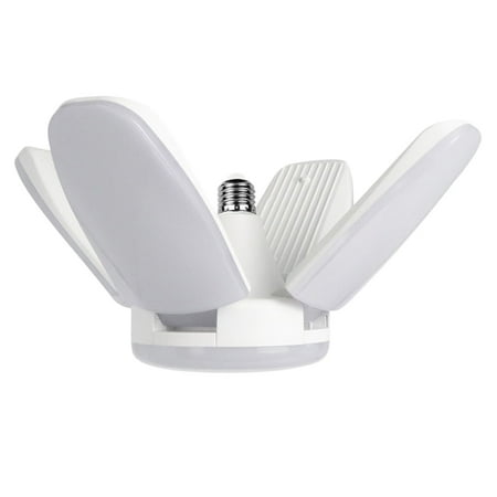 

E27 Led Garage Lights Fan Ceiling Lamp Panel Adjustable Daylight Lamp 4 or 60W