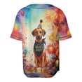 thumbnail image 2 of Hello 2025 Rhodesian Ridgeback Celebrates Happy New Year Firework Balloon All Over Print 3D Baseball Shirt Ridgebacks Dog Lover Gifts Softball Sport - 02024, 2 of 6