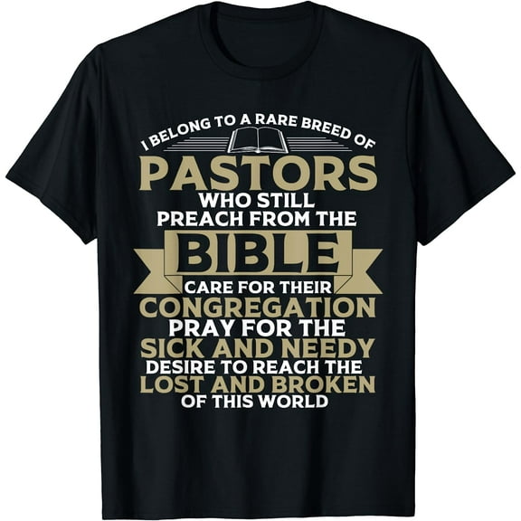 Funny Pastor Appreciation Gift Christian Preacher Men Women T-Shirt