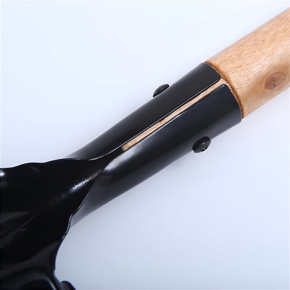 LAMIRO Mini Shovel for Digging,Kids Round Shovel,Garden Tool with D-Handle,14 Inches in Overall Length,Wooden Handle Garden Shovel,Beach Shovel,Car Snow Shovel,Garden Tools