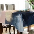 thumbnail image 5 of Yayeee Tablecloths 60" x 108" Rectangle Wrinkle Resistant Party Table Cover, Abstract Landscape, 5 of 8
