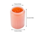 thumbnail image 2 of lulshou Cleaning Supplies Pet Dog Foot Cleaning Cup Paw Brush Clean Tool Washing Washer Outdoors on Clearance, 2 of 7