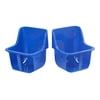 Factory Direct Partners 10353-BL Interactive Childrens Table Seat with Safety Straps - Blue - Pack of 2