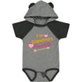 thumbnail image 3 of Inktastic I'm Grandma's Favorite with Arrow and Hearts in Pink Boys or Girls Baby Bodysuit, 3 of 5