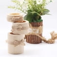 thumbnail image 3 of Juego de 3 piezas para terrarios, suculentas y velas de té Soporte de madera para plantas de aire hecho a mano, 3 of 6