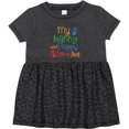 thumbnail image 3 of Inktastic Nanny and Poppy Love Me Grandkid Girls Baby Dress, 3 of 5