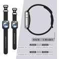 thumbnail image 2 of 6 Pack Sport Bands Compatible with Apple Watch Band 45mm 44mm 42mm 41mm 40mm 38mm，,Soft Silicone Waterproof Strap Wristbands Compatible for Apple Watch Series 8 7 6 5 4 3 2 1 SE Women Men, 2 of 4