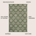 thumbnail image 2 of JONATHAN Y TUSCAN SUN 8 x 10 Area Rug, Amora Traditional Mediterranean Tile Design - Green/Cream, TSN206D-8, 2 of 9