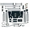 Rubicon Express RE7224 Extreme Duty Suspension Lift Kit; 4.5 in. Lift; Long Arm; Incl. XMmbr/Fr/Rr/Up/Lwr Cntrl Arms/Ptmn Arm/Fr/Rr Brk Lines/Fr/Rr Cl Spgs; Fits select: 2004-2006 JEEP WRANGLER / TJ