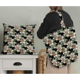 thumbnail image 5 of Soimoi Polyester Crepe Fabric Tropical Leaves,Floral & Butterfly Decor Fabric Printed Yard 52 Inch Wide, 5 of 5