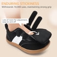 thumbnail image 3 of STQ KIDS Toddler First Walking Shoes Infant Shoes, Toddler Boys Sneakers Wide Toe Box Zero Drop, Black White Toddler 6, 3 of 8