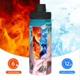 thumbnail image 5 of Goofa Island Vacation Guinea Pig Print 18oz Sports Insulated Kettle With Straw Water Bottle Sports Water Bottle For Running Hiking Cycling Climbing Mans Womans, 5 of 7