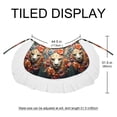thumbnail image 5 of Floral Animal Chiffon Summer Beach Dresses for Women, Lightweight and Stylish Summer Dresses, 5 of 6