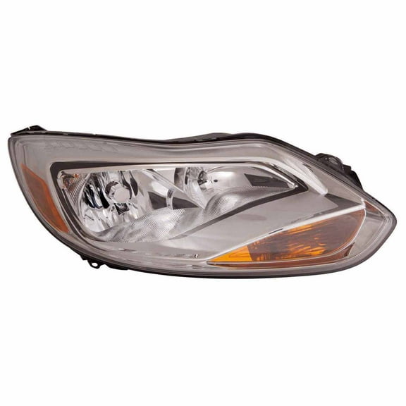 KAI New CAPA Certified Premium Replacement Driver Side Headlight Assembly, Fits 2012-2014 Ford Focus