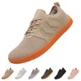 thumbnail image 4 of NOKIO Casual Shoes for Men Comfortable Wide Toe Trainer Sneakers Breathable Knit Summer Walking Shoes with Durab𝗅e Soft Sole Versatile So𝗅id Color Sport Running Shoes, 4 of 7