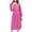 Hot Pink, variant on Hvyesh Women's Long Robe House Coat Lightweight Sleepwear Pajamas Classic Full Length Belted Long Bathrobe