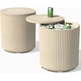 thumbnail image 1 of Songqin Outdoor Cooler Side Table - 2 in 1 - Designed for use as Outdoor Side Table, Patio Decor and Ice Chest, 1 of 10