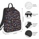 thumbnail image 2 of Balery Colorful Mushrooms in Doodle Style Mochila Ligera para Hombres y Mujeres – Resistente y Impermeable, Ideal para la Escuela, el Trabajo, los Viajes y el Uso Diario, 2 of 7