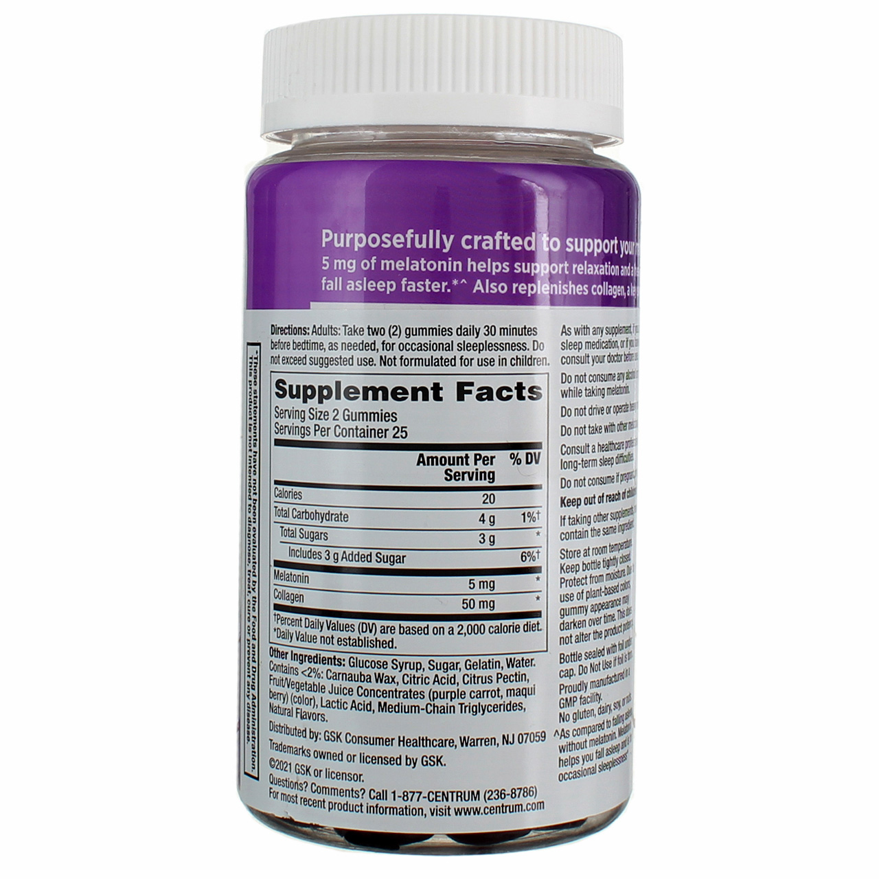 Centrum Rest & Rejuvenate Melatonin Gummies 6 Pack, 50 ct in Nepal at