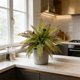 thumbnail image 5 of CaiYueKe Artificial Boston Fern Plants Bushes Fake Shrubs Bush Greenery Plants Faux Fern Plant for Outdoors UV Resistant Garden Plants or Home Office Desk Indoor Decor, 5 of 7