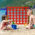 thumbnail image 5 of 4-to-score Giant Game Set for Kids, Adults, 2.5Ft Indoor Outdoor Game with Ring Game, 42 Jumbo Rings, Basketball Hoop, Quick-Release Slider, Perfect for Birth, Holiday, Party, Blue, 5 of 5