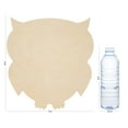 thumbnail image 2 of Wooden Owl Cutout 1/4 inch Pack of 50 Wooden Shapes for Crafts, Classroom Decor, Party Decor, by Woodpeckers., 2 of 8