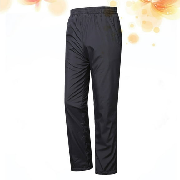 Pretyzoom snow pants mens Casual Pants Black 1Pcs Sports