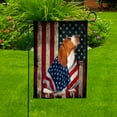 thumbnail image 5 of American Flag with Basset Hound Dog stand under the cross Patriot Patriotic 4th of july Garden Flag, Double-Sided Decorative Outdoor Flag, Patriotic Polyester Yard Flag 12 x 18 in, 5 of 5