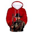 thumbnail image 3 of Sudadera con capucha Red Dead Redemption 2, juego, estampado 3D, para hombre y mujer, sudaderas de moda, sudaderas de gran tamaño, jerséis para niños, chándales, ropa, 3 of 5