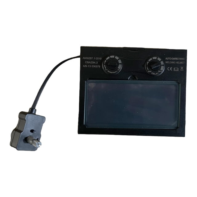 Panel de lente de soldadura con atenuación automática solar, filtro de automatización, sombra, gafas protectoras con energía solar para sitio de